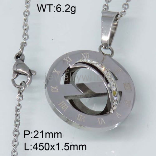 SS Necklaces  TN300205bhva-617