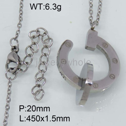 SS Necklaces  TN300207bhva-617