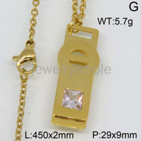 SS Necklaces  TN300210bhva-617