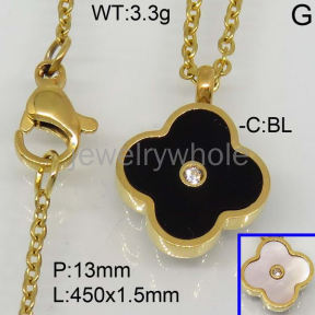 SS Necklaces  TN300234bhva-617