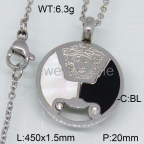 SS Necklaces  TN300241bhva-617