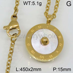 SS Necklaces  TN300254bhva-617