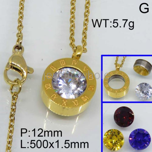 SS Necklaces  TN300258vhha-617