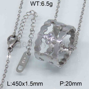 SS Necklaces  TN300287vhha-650