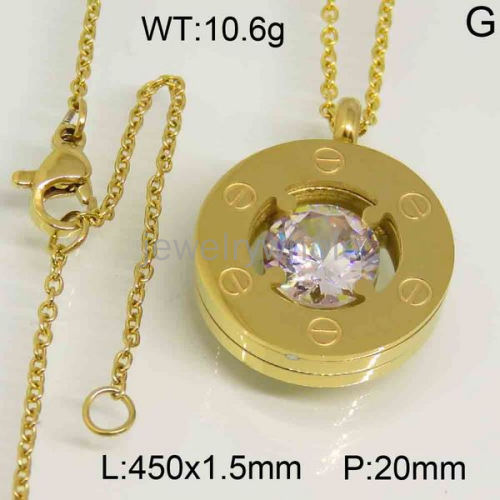 SS Necklaces  TN300310vhmv-322