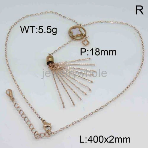 SS Necklace  TN300354bhva-371