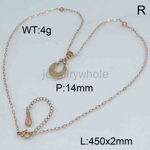 SS Necklace  TN300356bhva-371