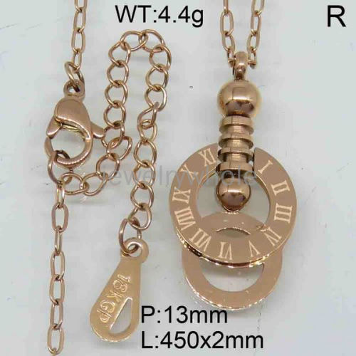 SS Necklace  TN300359bhva-371