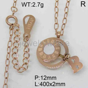 SS Necklace  TN300361bhva-371