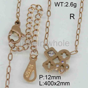 SS Necklace  TN300362bhva-371