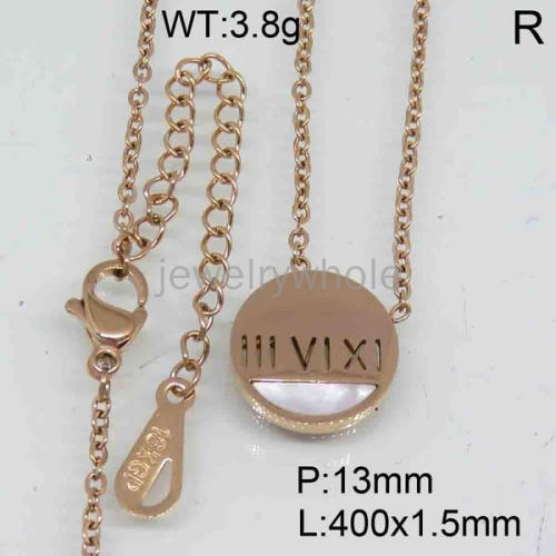 SS Necklace  TN300364bhva-371