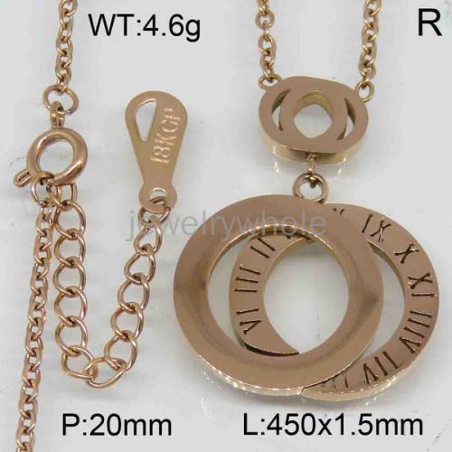 SS Necklace  TN300365vbpb-371