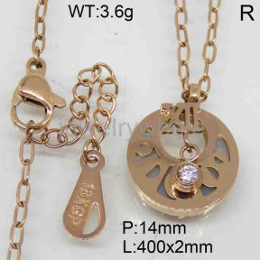 SS Necklace  TN300366bhva-371