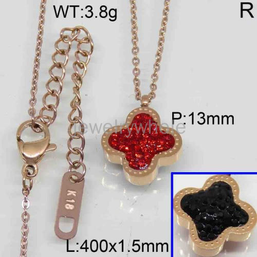 SS Necklace  TN300375bhva-371