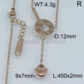 SS Necklaces  TN300431bhva-473