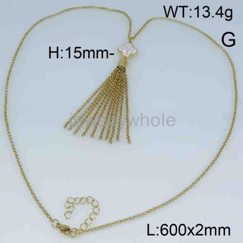 SS Necklaces  TN300483vhmv-613