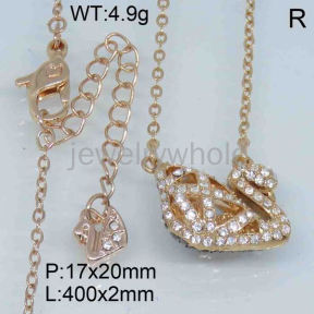 Fashion brass alloy necklace  TN300501ajlv-J37