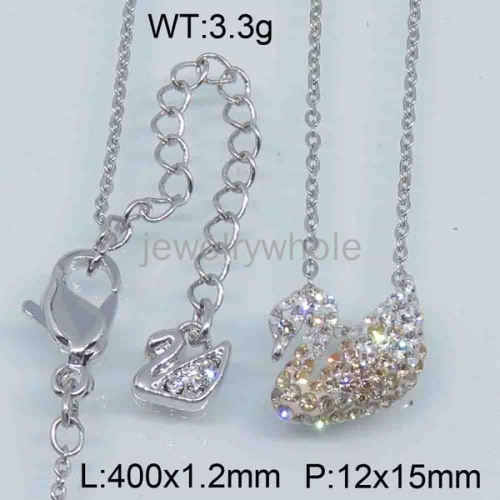 Fashion brass alloy necklace  TN300503aiov-J37