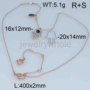 Fashion brass alloy necklace  TN300506ajvb-J37