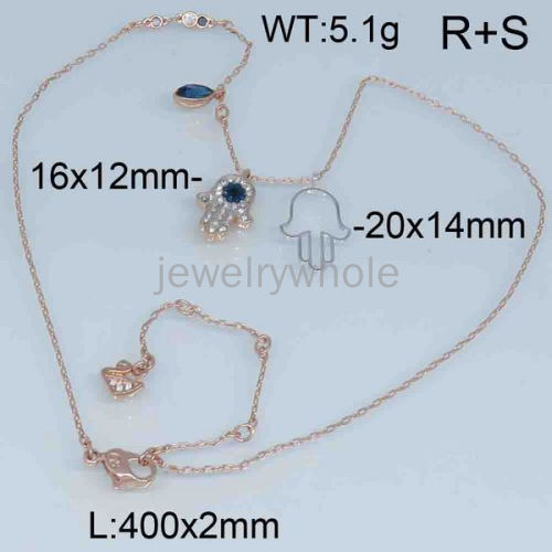 Fashion brass alloy necklace  TN300506ajvb-J37