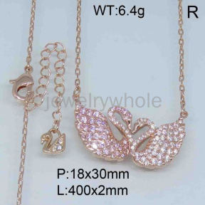 Fashion brass alloy necklace  TN300509bjja-J37