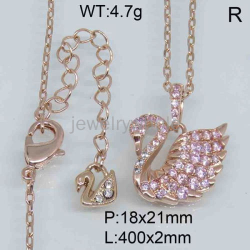 Fashion brass alloy necklace  TN300512aima-J37