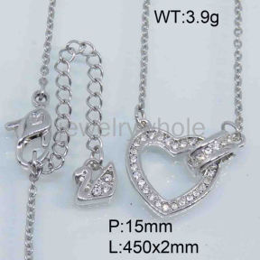 Fashion brass alloy necklace  TN300515aiov-J37