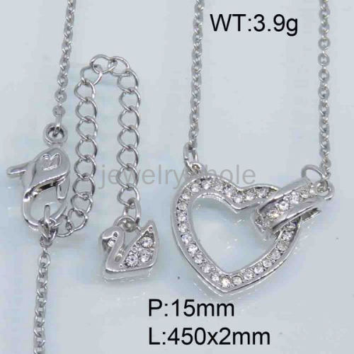 Fashion brass alloy necklace  TN300515aiov-J37