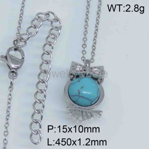 SS Necklaces  TN300559bbov-493