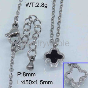 SS Necklaces  TN300576vhha-647