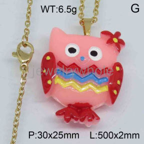 SS Necklaces  TN300580vbll-628