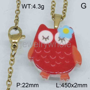 SS Necklaces  TN300635aakl-628