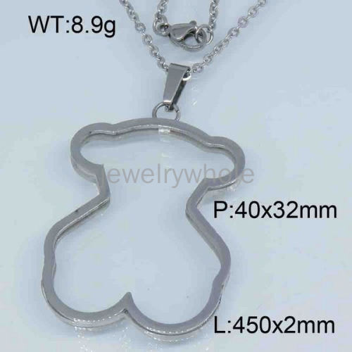 SS Bear Necklaces  TN300668vbpb-377