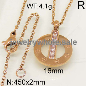 SS Necklace  TN400041vhkb-322