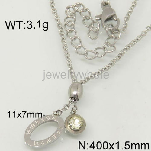 SS Necklaces  TN400088ablb-493