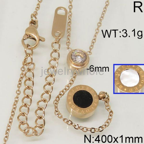 SS Necklaces  TN400093bhva-493