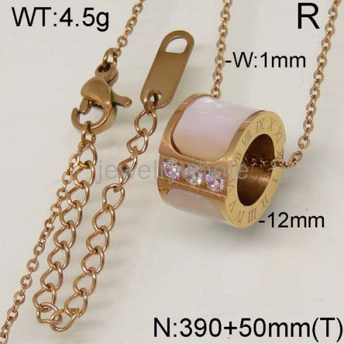 SS Necklace  TN400174ahjb-328