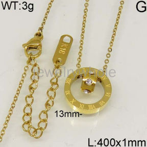 SS Necklaces  TN400231ahlv-466