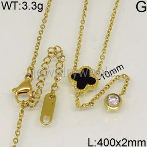 SS Necklaces  TN400233ahlv-466