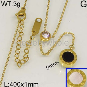 SS Necklaces  TN400236ahlv-466