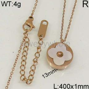 SS Necklaces  TN400245ahlv-466