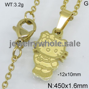 SS Necklace  TN500002vblb-363