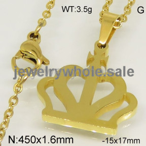 SS Necklace  TN500012aajl-363