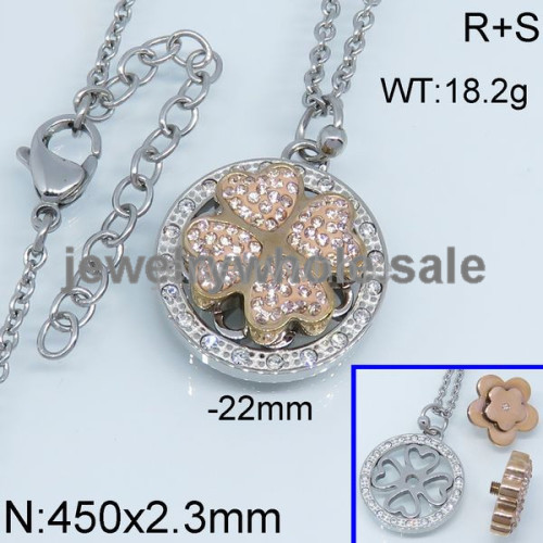 SS Necklace  TN500015aivb-331