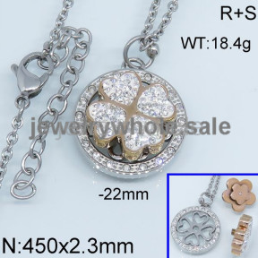 SS Necklace  TN500016aivb-331