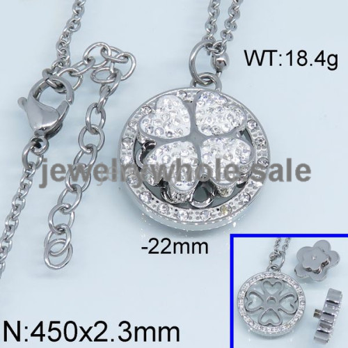 SS Necklace  TN500017aivb-331