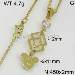 SS Necklace  TN500018ablb-463