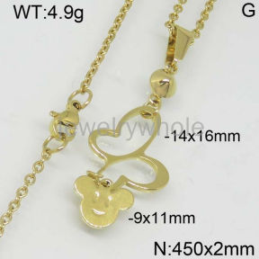 SS Necklace  TN500019ablb-463