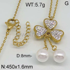 SS Necklaces  TN500040ahlv-607