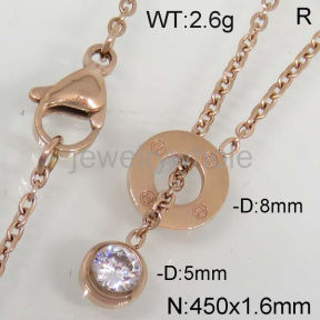 SS Necklaces  TN500049bhia-607